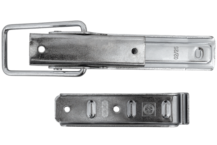 Attelage, charnière latérale avec fermoir WINTERHOFF BV 10-1 + BVG 10-A fermeture latérale complète de la remorque