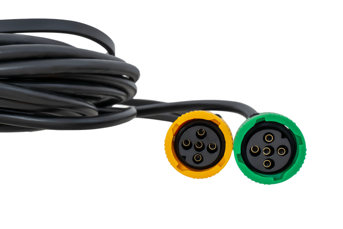 Kit d'éclairage : feux arrière DOBPLAST DPT35 + feux de position latéraux ASPÖCK FLEXIPOINT I + faisceau MANTES 5,2 m 13 broches