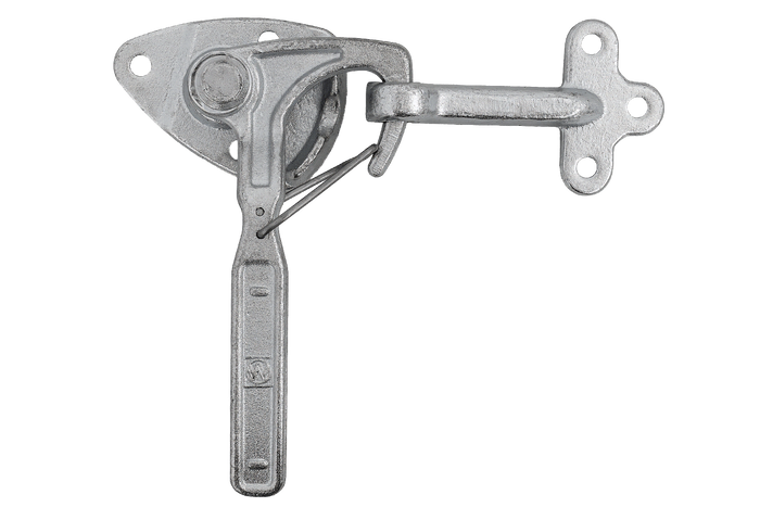 Attelage, charnière côté droit avec fixation WINTERHOFF WV 20-R + WVG 20-A, fermeture latérale complète remorque