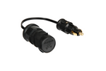 Adaptateur DIN pour prise allume-cigare LAMP 39028, adaptateur 12/24 V 8 A