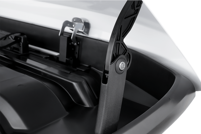 Coffre de toit Inter Pack Skugga L 660, blanc brillant