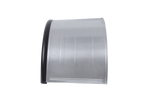 Garde-boue double pour remorque 17,5-19,5" DOMAR DK7140, passage de roue 1000/500 mm, métal avec bord en caoutchouc