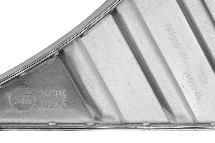 Cale de roue avec support de montage AL-KO UK46, h:206mm