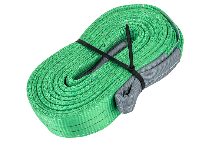 Sangle, élingue de levage HEFFA 5 m/60 mm/2 t avec boucles