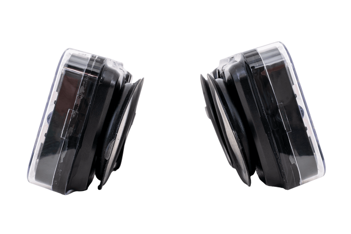 Feux arrière LED TT Technology TT.12028B-DI ,3 fonctions gauche+droite, sans fil, magnétiques