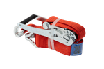 Courroie de transport rouge UNITRAIER 4 m/50 mm/5 t avec tendeur