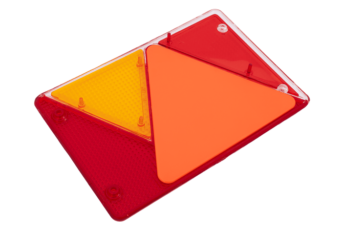 ASPÖCK Multipoint IV cabochon de feu arrière, droit