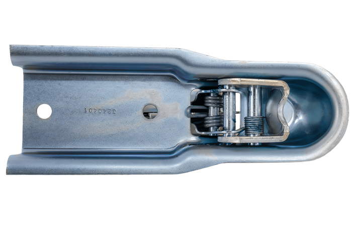 Attelage à boule KNOTT KQ14-C pour remorque de 1400 kg avec timon carré de 70 mm