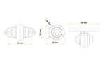 Feu de gabarit LED universel HORPOL LD 465