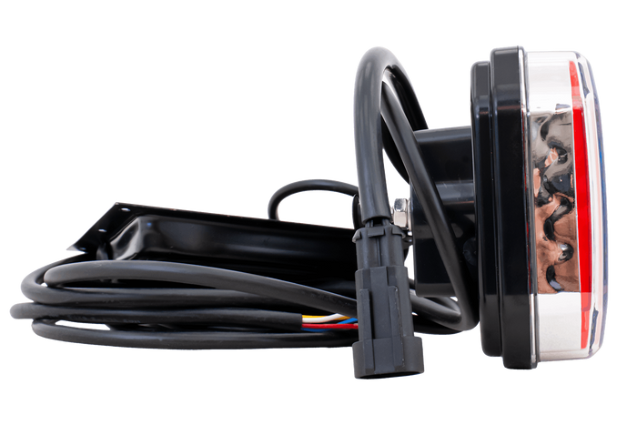 Feu arrière LED WAŚ W150DD, 6 fonctions, universel 