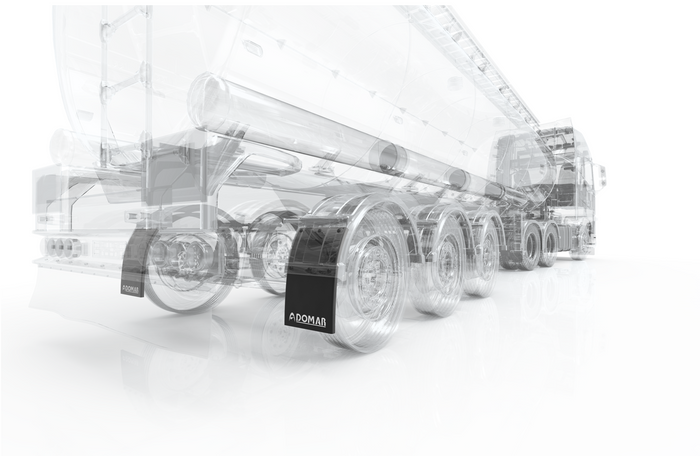 Garde-boue DOMAR DK5015 , 420/700mm