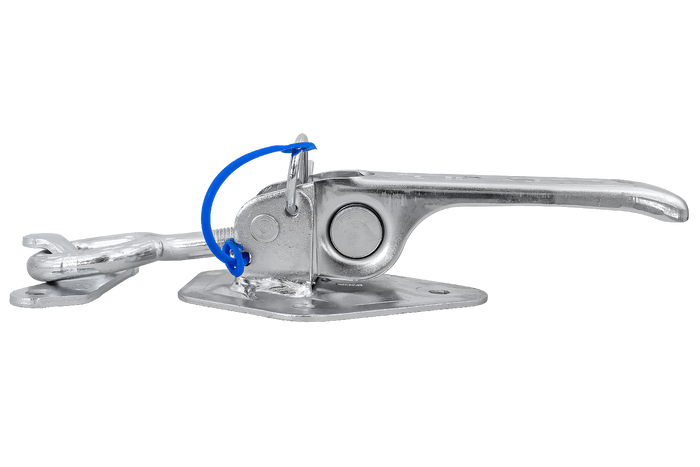 Attelage, charnière latérale avec fixation STEELPRESS ZB-15A+Z-15, fermeture excentrique complète du côté de la remorque