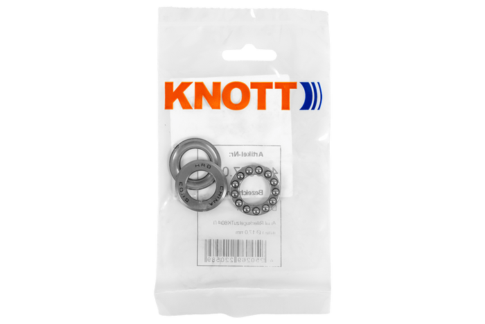 Roulement pour roue de support KNOTT TK60/ATK60 30x17mm