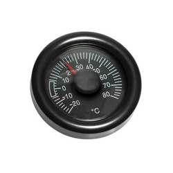 Thermomètre analogique interne LAMPA 72710 auto-adhésif, diamètre 48 mm