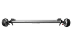 Essieu freiné AL-KO EURO pour remorque bateau 1800kg 1445/1555mm 2030mm 5x112