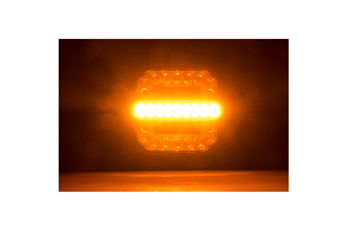 Phare avant LED HORPOL ROCA LZD 2806, 2 fonctions, universel avec support