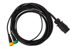 Faisceau de câblage électrique pour remorque ASPÖCK 58-1022-087, 4,5 m, connecteurs à baïonnette 7 broches, 2 x 5 broches