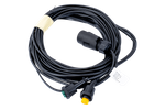 Faisceau électrique pour remorque MANTES 4,5 m FICHE 7 BROCHES BAÏONNETTE 2x5 BROCHES