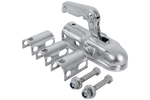 Attelage à boule STEELPRESS ZSK-1700D+Z2 pour remorque de 1700 kg avec timon tubulaire de 35 à 50 mm