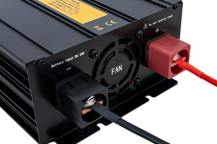 Convertisseur de tension 24V/230V (1000/2000W) KAMAR E1927