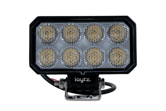 Lampe de travail, réflecteur rectangulaire LED LAYTZ LY7302, 32 LED, 3200 lm