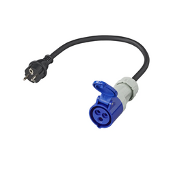 Adaptateur avec prise Schuko et prise CEE 16 A 230 V ProPlus 373526, câble de 40 cm