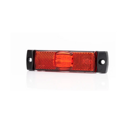 Feu de position à LED FRISTOM FT-017 C, rouge, universel