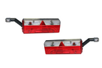 Feux arrière à baïonnette ASPÖCK EUROPOINT III 7 broches ASS2 avec avertisseur sonore, 7 fonctions gauche + droite