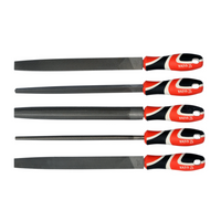Jeu de 5 limes métalliques YATO YT-6238, longueur 250 mm