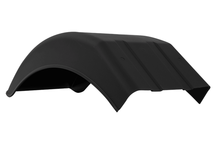 Demi-garde-boue pour remorque DOMAR DR1013004, passage de roue 395/220 mm droit