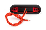 Feu de position universel mince à LED HORPOL LD 3212, rouge