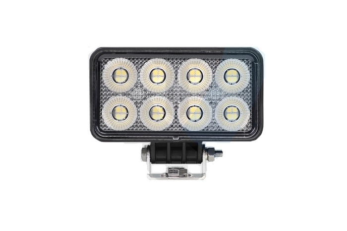 Lampe de travail rectangulaire, réflecteur LED TT TECHNOLOGY NOIR TT.13306, 32 LED, 2560 lm