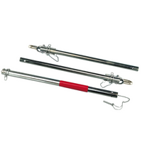 Barre de remorquage LAMPA, barre de remorquage rigide, 2000 kg