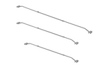 Support de bâche plate pour remorque ProPlus 340918V01 réglable de 152 à 220 cm