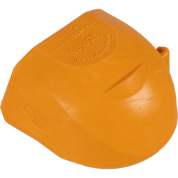 Couvercle, capot de sécurité pour l'attelage à boule souple STEELPRESS SDP-05 avec emplacement pour la prise.