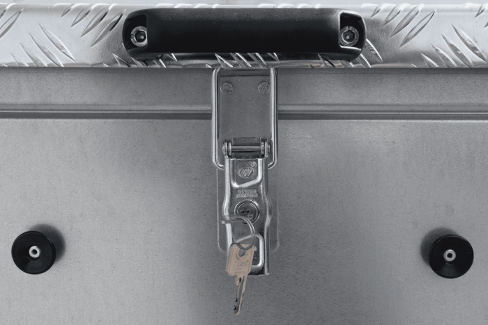 Remorque légère sur ressorts 200x125 UNITRAILER GARDEN 201/R KIPP avec côtés BIS et couvercle en aluminium