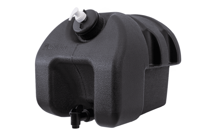 Réservoir d'eau LOKHEN 18l pour remorque de bus avec distributeur de savon