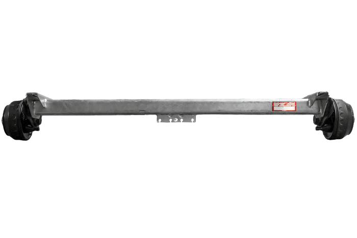 Essieu freiné KNOTT VGB15M/MV pour remorque/porte-voitures 1500 kg, 1400 mm, 1850 mm, 5x112