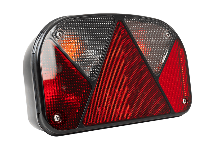 Feu arrière ASPÖCK Multipoint II, 6 fonctions, gauche