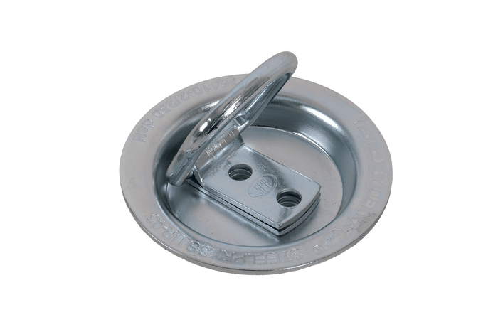 Anneau d'arrimage STEELPRESS UP-03, encastré dans plancher pour remorque