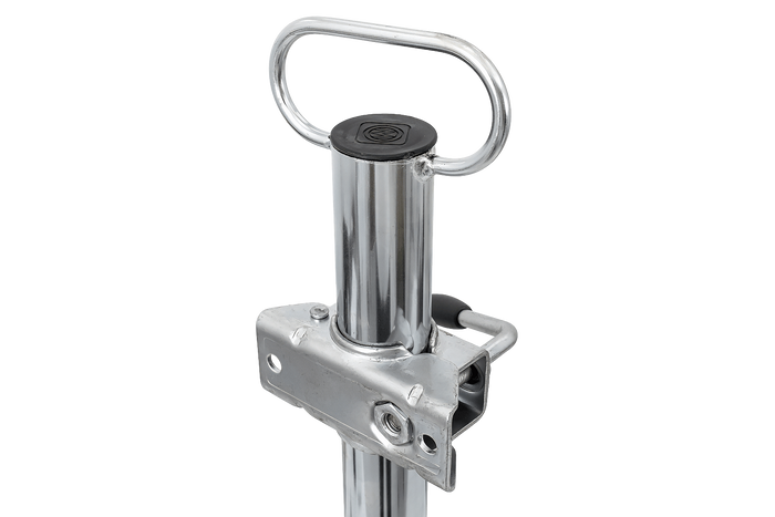 Support fixe avec collier WINTERHOFF RSR48-600+KLE48, 150 kg, 48 mm, 600 mm
