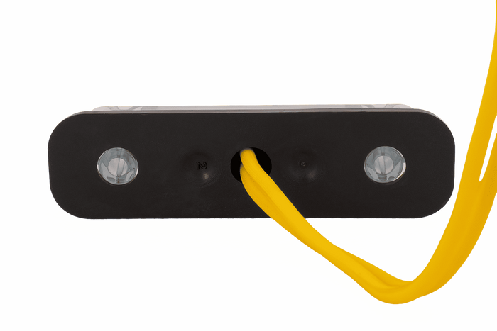 Feu de position, gabarit FRISTOM FT-081 LED DARK, orange, universel