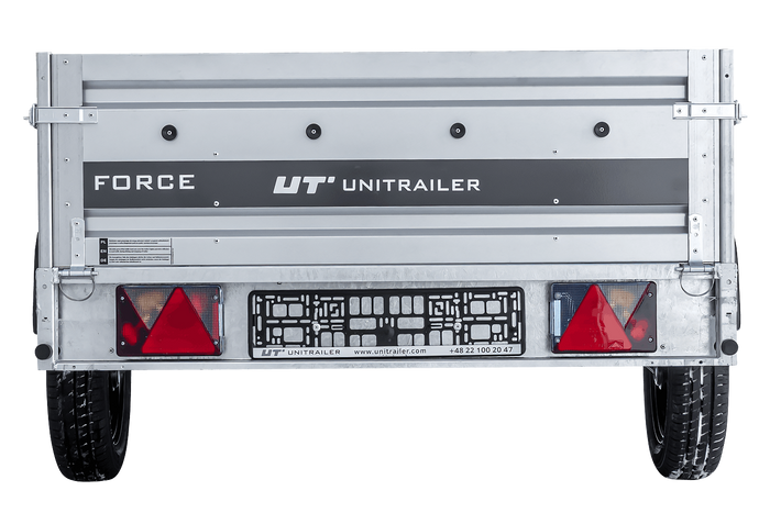 Remorque 264x125 UNITRAILER FORCE 264 KIPP