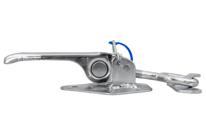 Attelage, charnière latérale avec fixation STEELPRESS ZB-15A+Z-15, fermeture excentrique complète du côté de la remorque