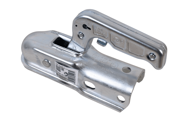 Attelage à boule STEELPRESS ZSK-1300C pour remorque de 1300 kg avec timon tubulaire de 50 mm