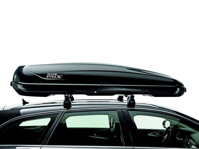 Coffre de toit Inter Pack Traxer 8.6, noir métallisé