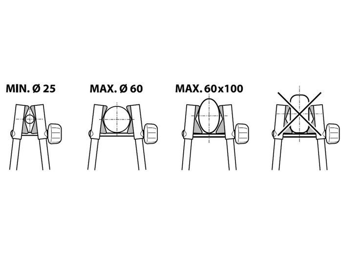 Peruzzo Modena - Porte-vélos avec fixation sur cadre