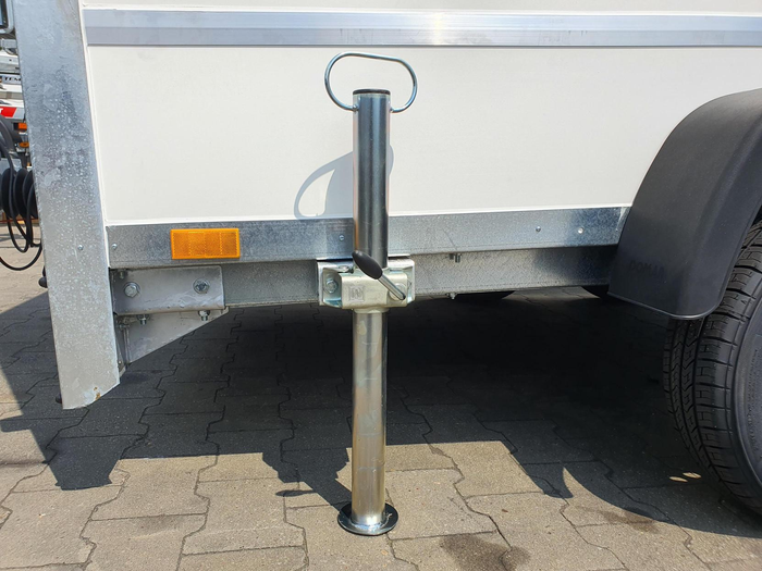 Support fixe avec collier WINTERHOFF RSR48-600+KLE48, 150 kg, 48 mm, 600 mm
