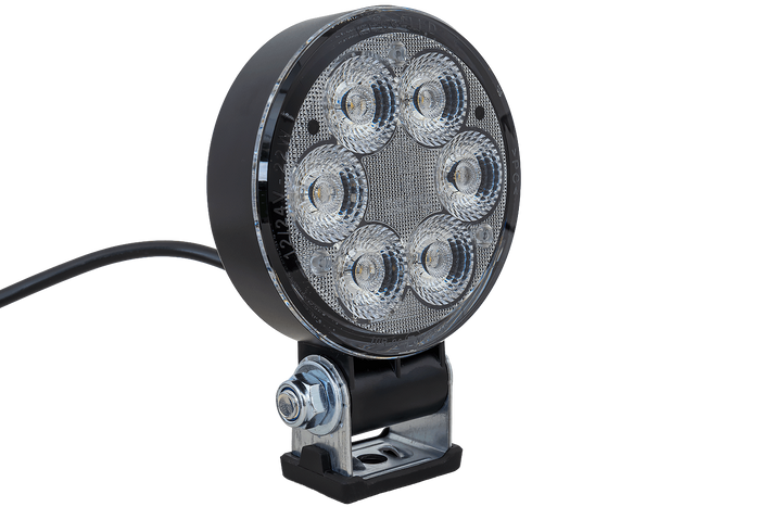 Projecteur de travail LED FRISTOM FT-364 SLIM avec réflecteur, 6 x LED 1500 lm