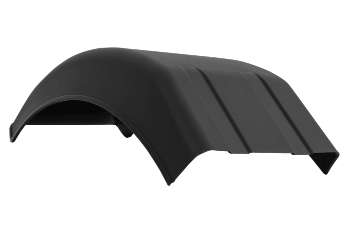 Demi-garde-boue pour remorque DOMAR DR1012202 passage de roue 384/200mm gauche